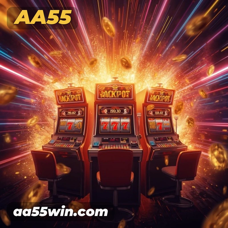 Promoção Chuva de Bônus da aa55 - Slots